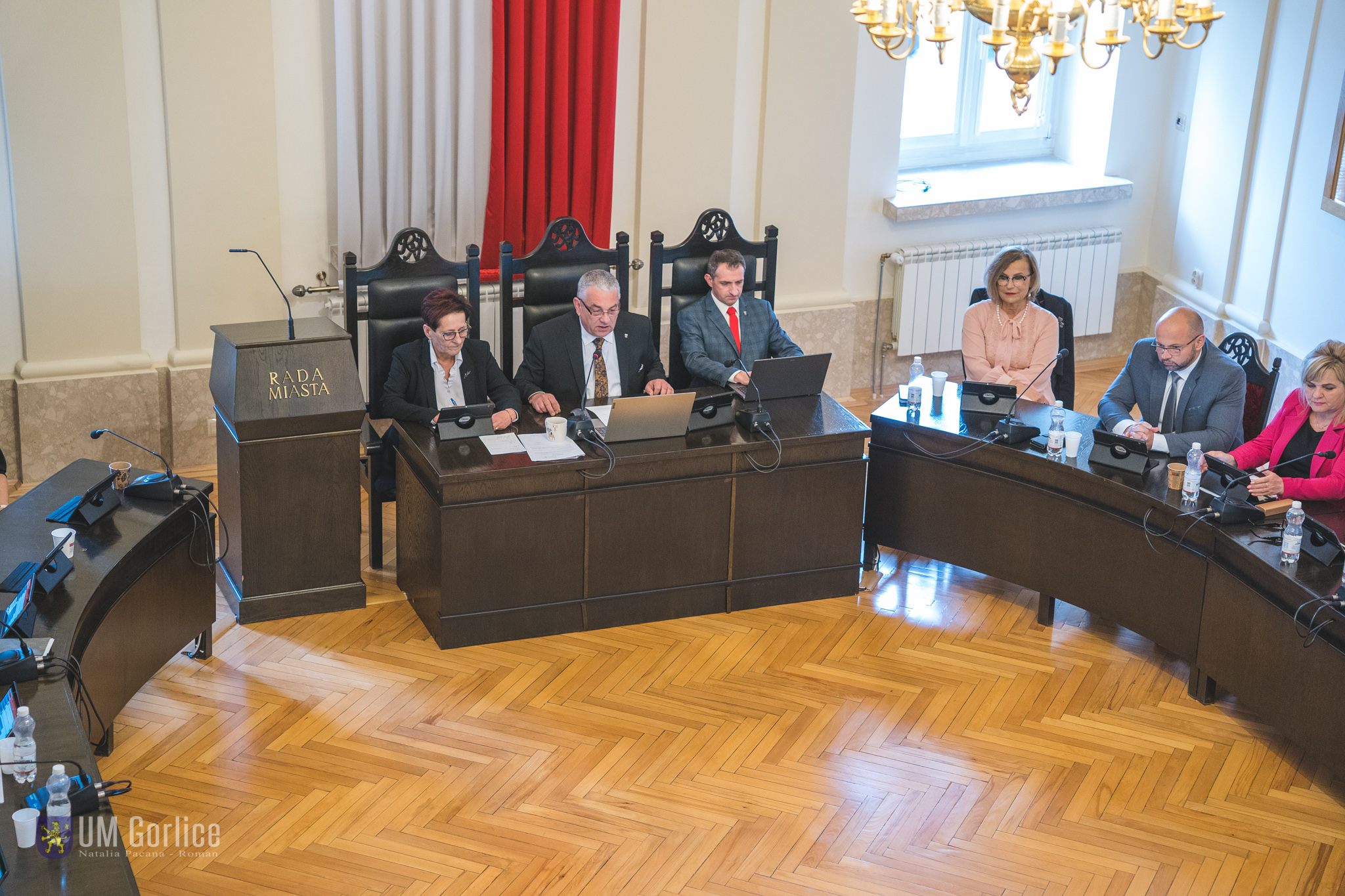 LXXII sesja Rady Miasta Gorlice - prezydium